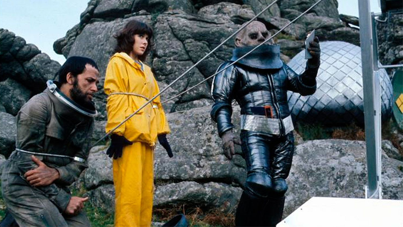 Sarah Jane is subjected to Styre’s cruel tortures in a rare classic Who two-parter.